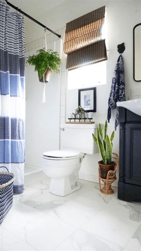 Stylish Rental Bathroom Makeover Remodelista