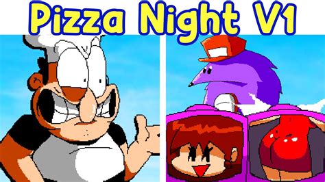 Friday Night Funkin Pizza Time VS Peppino Snick Pizza Night Cookin