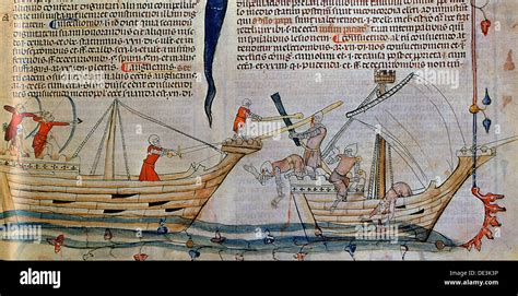 Medieval Manuscript Battle Hi Res Stock Photography And Images Alamy