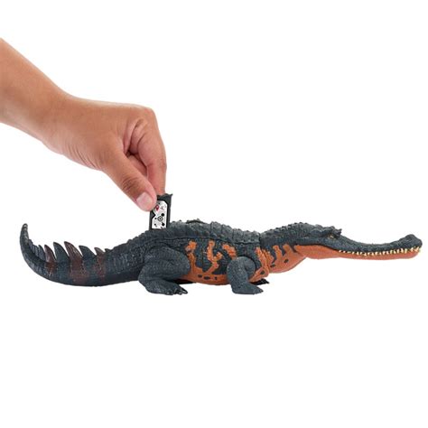 Figurine Gryposuchus Rugissement Féroce Jurassic World Mattel King