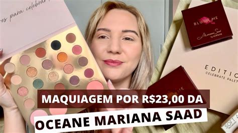 Comprinhas De Maquiagem Oc Ane Por R Linha Mariana Saad Youtube