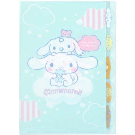 Sanrio Cinnamoroll True Friends Index File Folder Kawaii Panda