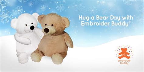 Hug a Bear Day Archives - Embroider Buddy®