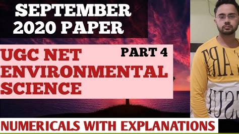 Ugc Net Environmental Science Previous Year Solved Paper