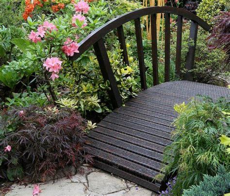 15 Beautiful Wooden garden bridges