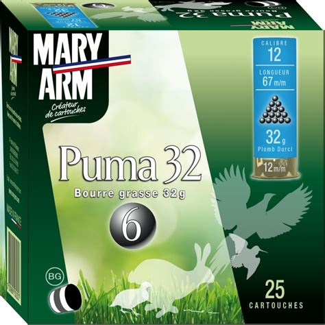 CART MARY ARM PUMA 32 BG CAL12 N10 Armurerie Vauban