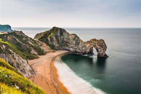 Durdle Door On The Jurassic Coast Stock Photo Image Of English