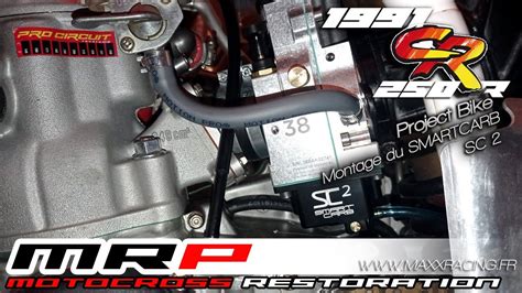 Carburateur SMARTCARB SC2 // Installation sur la Honda 250 CR 1991 - YouTube