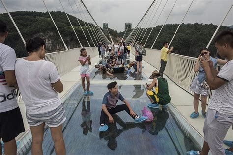 Do Look Down China Unveils Worlds Longest And Highest Glass Bridge