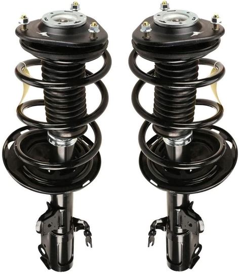 Amazon Pair Set Of Front Suspension Struts And Coil Spring