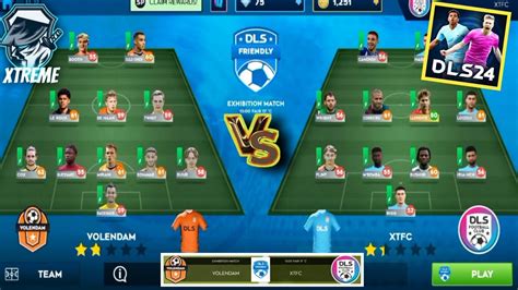 New Dls Gameplay Volendam Vs Xtfc New Dream League Soccer