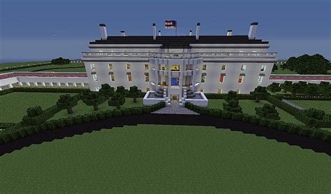 Minecraft The White House Full Scale Minecraft Project