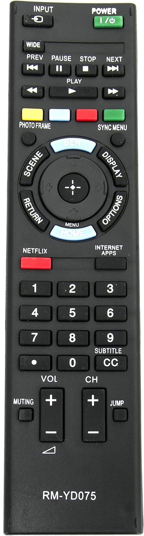 Amazon Rm Yd Replaced Remote Fit For Sony Tv Kdl Ex Kdl