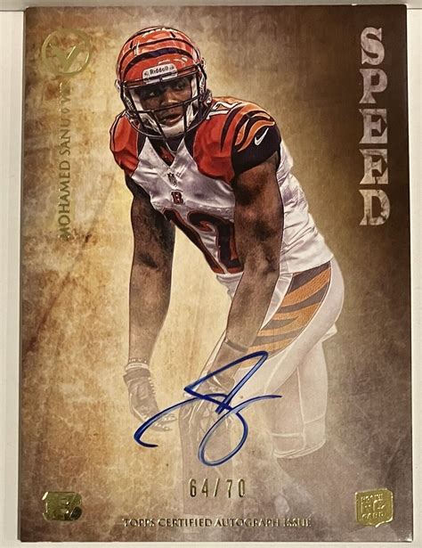 2012 Topps Valor MOHAMED SANU LA MS Rookie Legionary Auto Speed 70 EBay