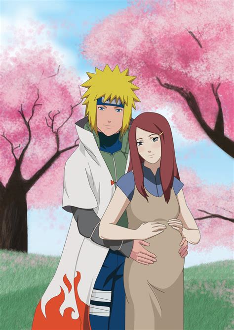 Minato And Kushina By Milady On Deviantart