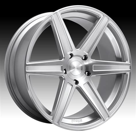 Niche Carina Suv M235 Brushed Silver Custom Wheels Rims M235 Carina