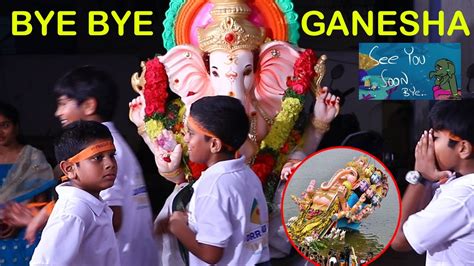 Live Bye Bye Ganesha Visuals Ganesh Nimajjanam Tank Bund