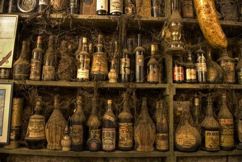 Id Love To Have Vintage Bottles And Shelving Like This Perfect