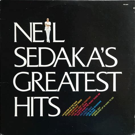 Neil Sedaka Neil Sedakas Greatest Hits 1977 Vinyl Discogs