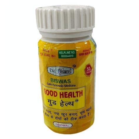 Dr Biswas Good Health Capsule Packaging Type Bottle Packaging Size