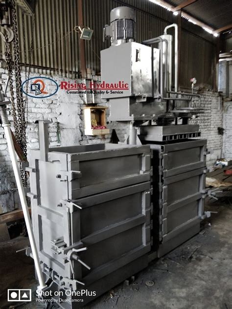 Mild Steel Vertical Baling Machines Automation Grade Automatic