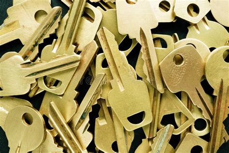 Pile Of Old Keys And Lock Stock Image Image Of Antique 24189159