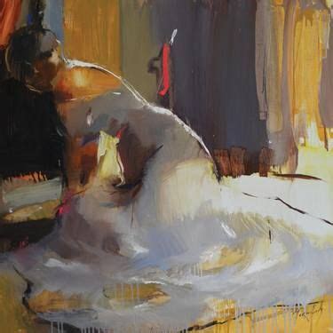 Girl In The White Dress Painting By Iryna Yermolova Saatchi Art