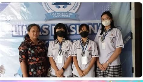 Juara 1 Tim Cerdas Cermat Matematika SMP Santa Maria Cirebon