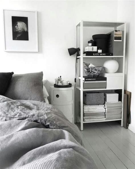 Minimal Decor Ikea Bedroom Decor Shelves In Bedroom Home