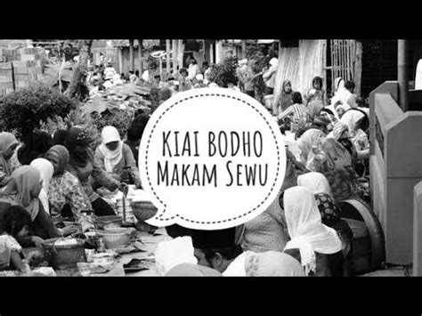 MAKAM SEWU Panembahan Bodho YouTube