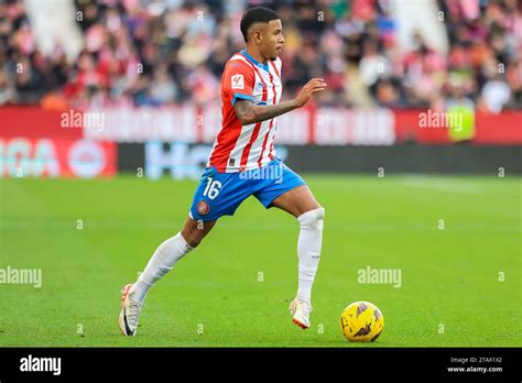 Girona, Spain. 02nd Dec, 2023. Savio (16) of Girona seen during the ...