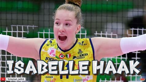 Isabelle Haak Sweden Imoco Volley Conegliano Vs Developres Rzeszow