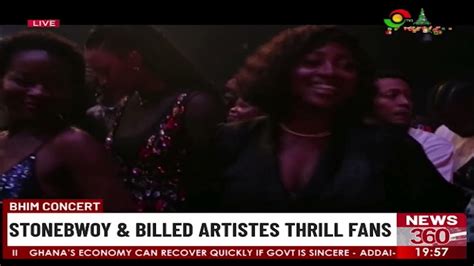 Bhim Concert Stonebwoy And Billed Artistes Thrill Fans Youtube