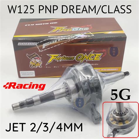 EX5 DREAM CLASS FURIOUS ONCE Racing 5G Crankshaft Copper Jack 2mm 3mm