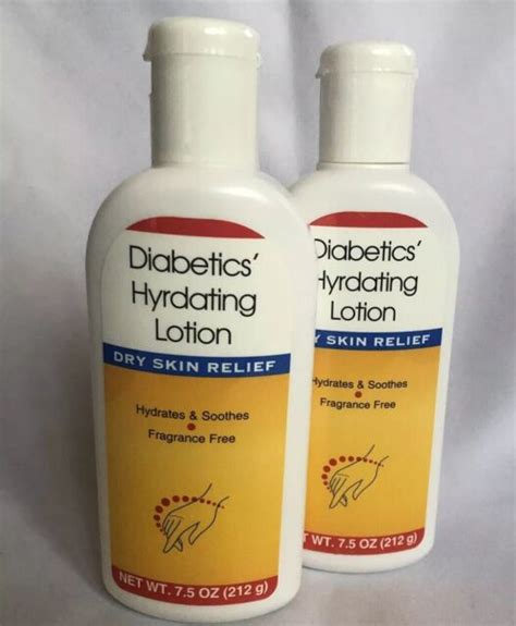 Diabetics Hydrating Lotion Dry Skin Relief 75 Oz 2 Pack Ebay