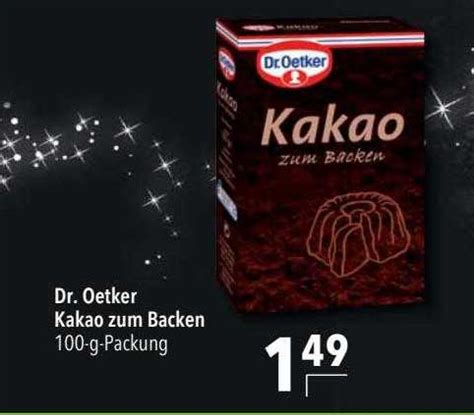 Dr Oetker Kakao Zum Backen Angebot Bei CITTI Markt 1Prospekte De