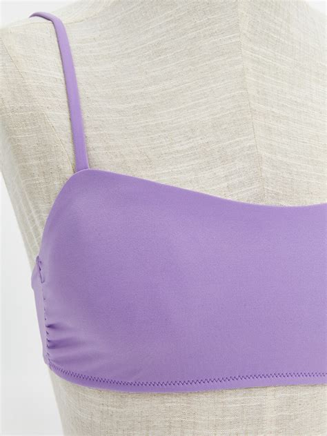 LCW DREAM Mor Düz Çıkarılabilir Pedli Kadın Bikini Üst S HE Z QP LCW