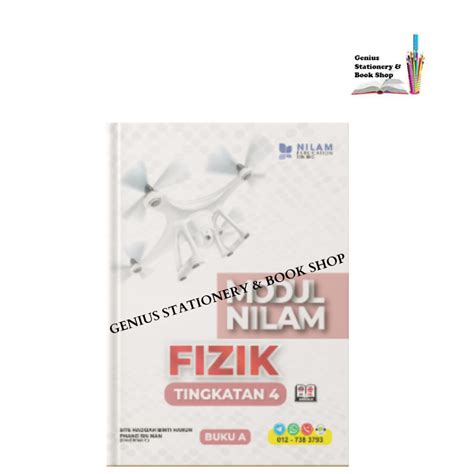 Buku Latihan Modul Nilam Fizik Tingkatan 4 2024 Buku A B Modul Amali