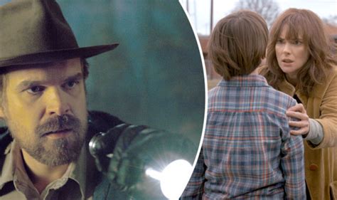 Stranger Things Season 2 David Harbour Drops Huge Hopper Spoiler Tv And Radio Showbiz And Tv