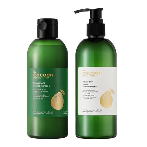 Amazon Cocoon Pomelo Shampoo Conditioner Bundle Anti Hair