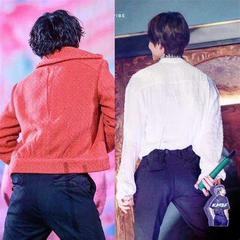 V Taehyung V Taehyung Kpop Clown Panties Ruffle Blouse Booty