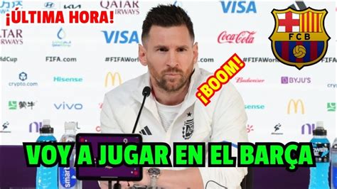 BOMBA MESSI PARALIZA la SELECCIÓN ARGENTINA con este BOMBAZO que