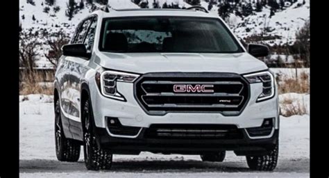 2021 Gmc Terrain At4 Previewed With New Face Rugged Body Kit Gmc