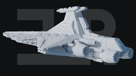 Venator Class Star Destroyer The Resin Engine