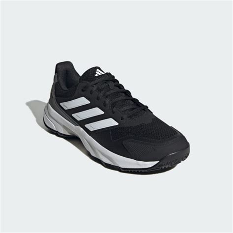 Adidas Mens Tennis Courtjam Control 3 Tennis Sneakers Black Free Shipping With Adiclub