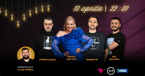 Bilete The Fool Stand up comedy cu Anisia Gafton Frînculescu Alex