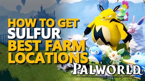 How To Get Sulfur Palworld Youtube