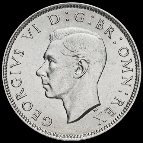 George Vi Silver Two Shilling Coin Florin