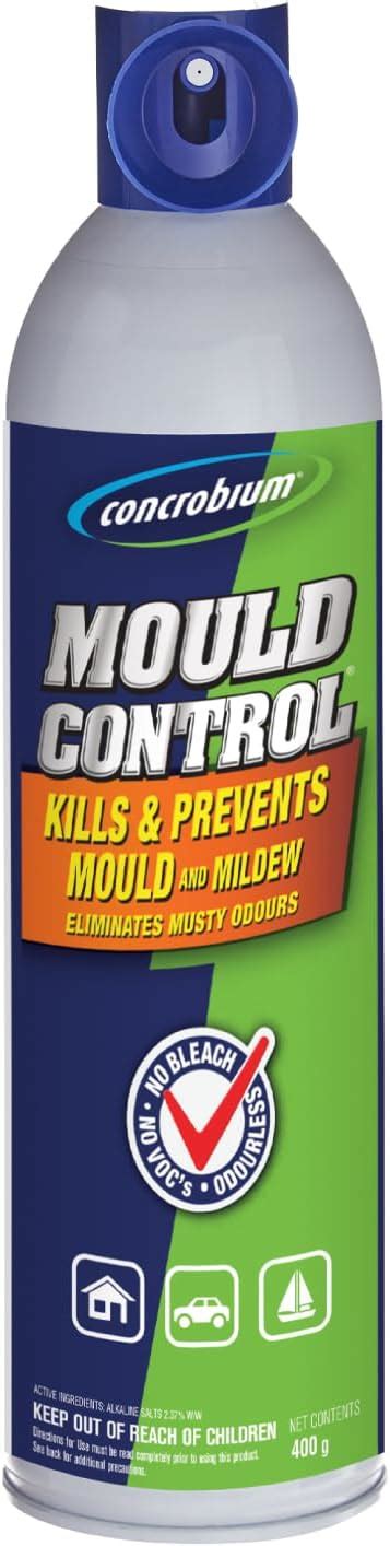 Concrobium Mould Control Spray Aerosol 400 Ml Non Toxic Bleach Free