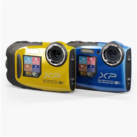 D Model Fujifilm Finepix Xp Rugged And Proof Digital Camera Vr Ar